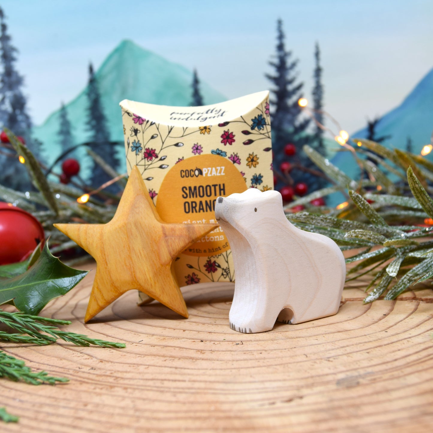 Christmas Polar Bear Cub Gift Set