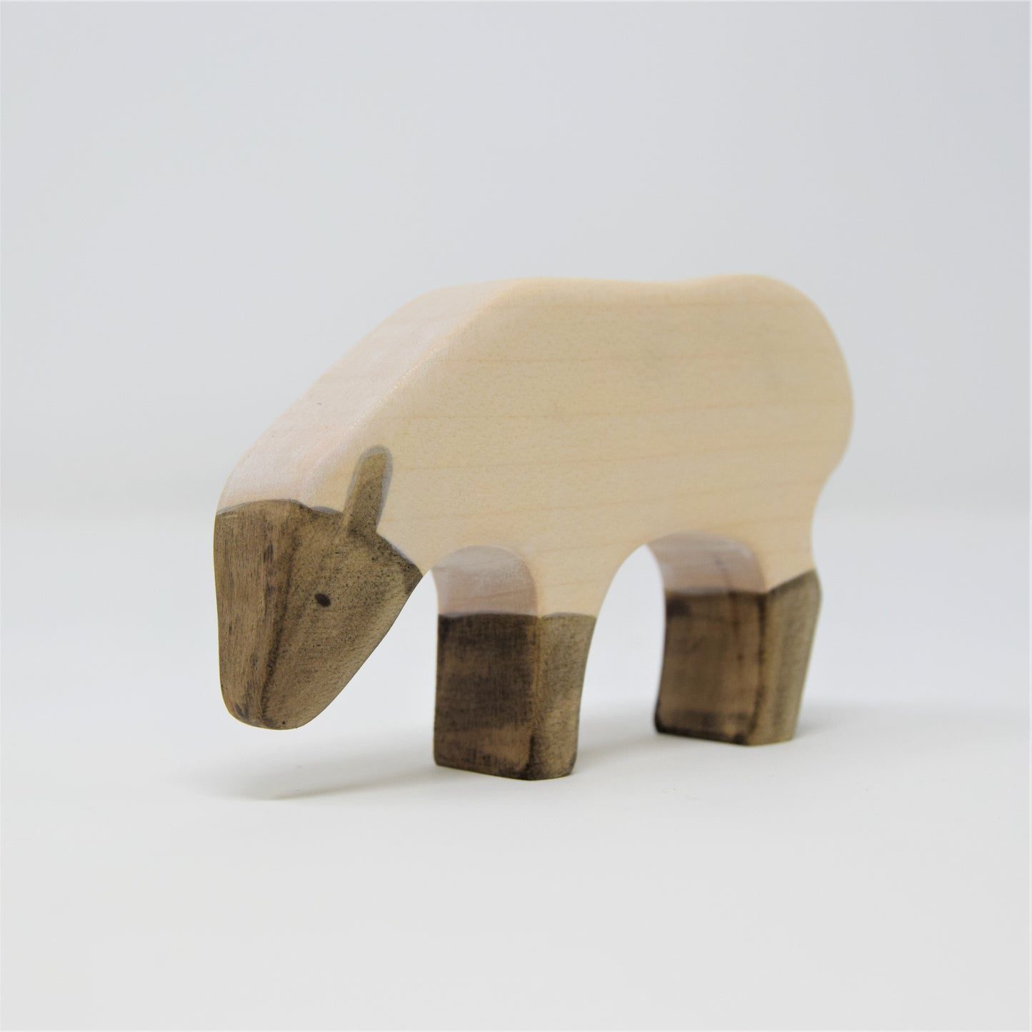 Wooden Black and White Sheep - Eric & Albert