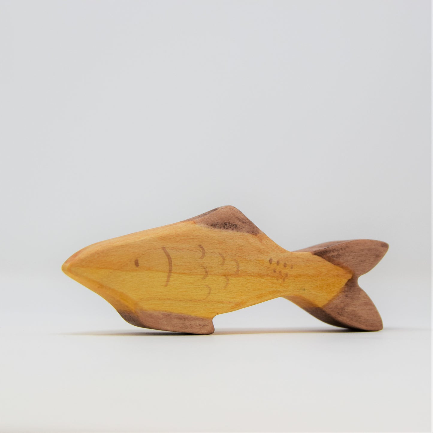 Wooden Brown Fish - Eric & Albert