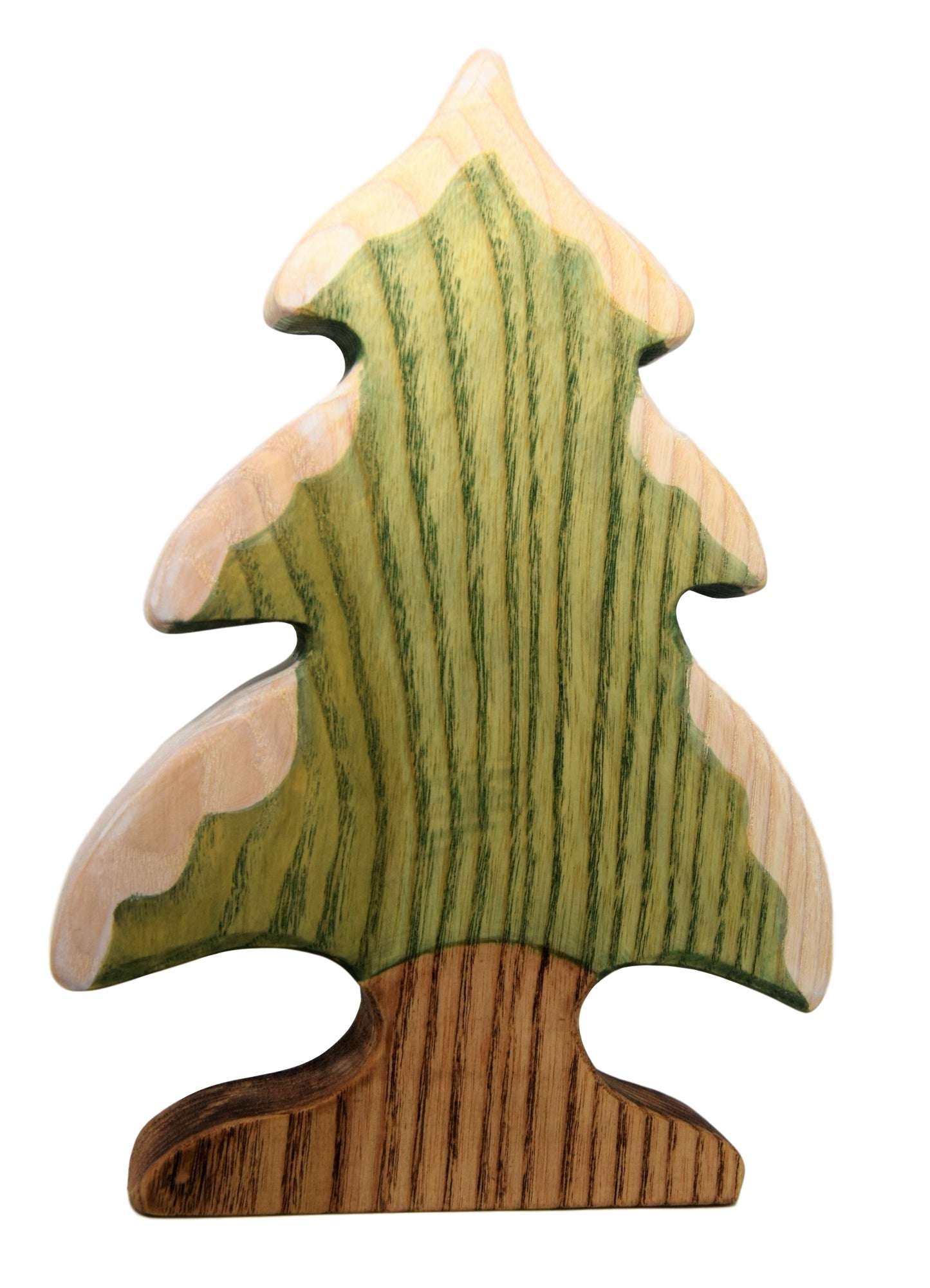 Wooden Snowy Fir Tree - Eric & Albert