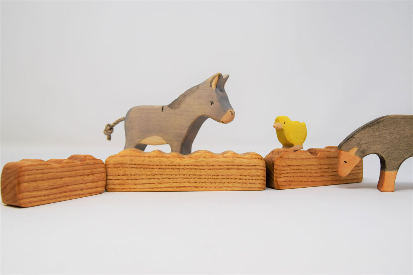 Wooden Natural Hedges – set of three - Eric & Albert
