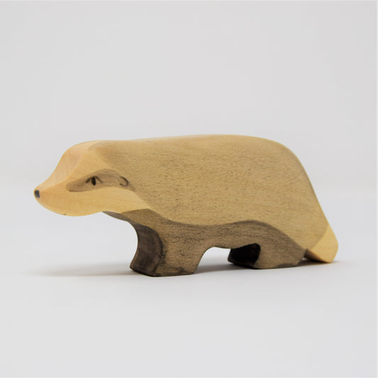 Wooden Badger - Eric & Albert