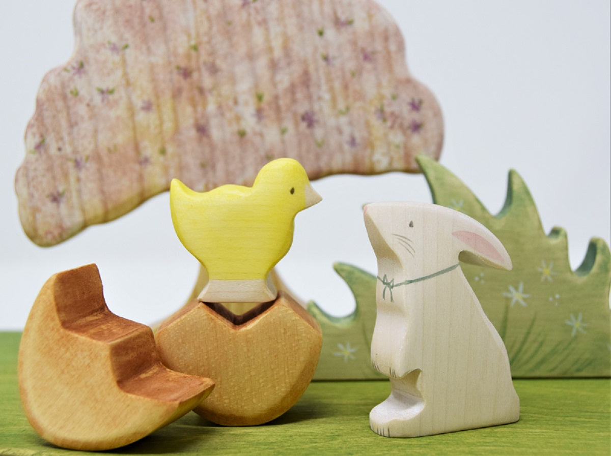 Special Edition Wooden Easter Bunny - Eric & Albert