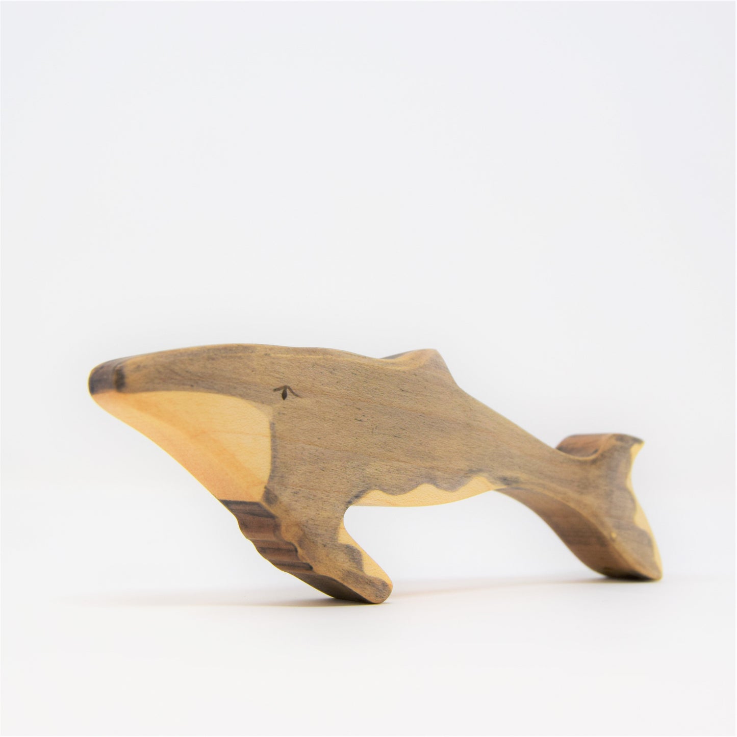 Wooden Humpback Whale Calf - Eric & Albert