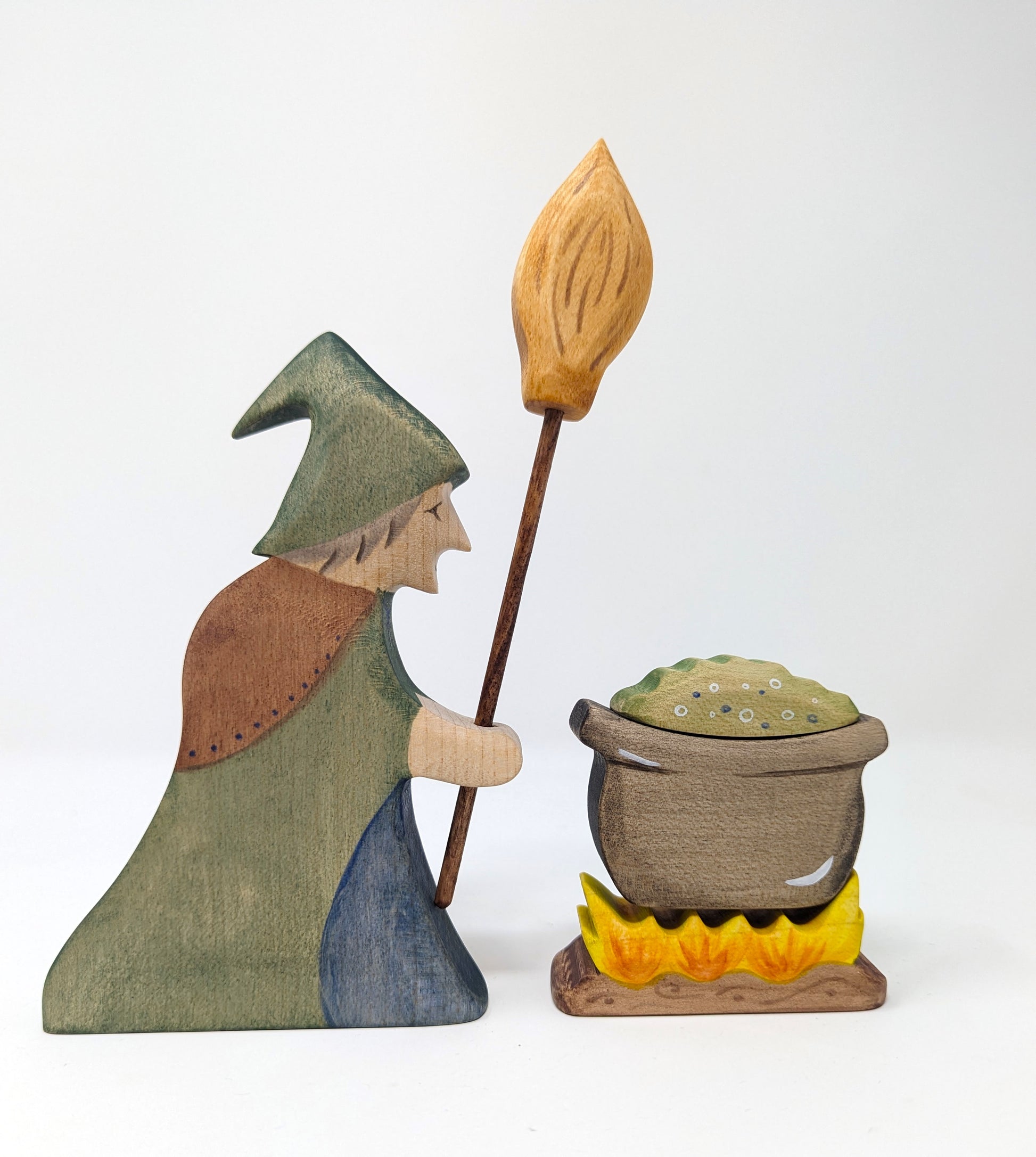 Witch with Broom - Eric & Albert