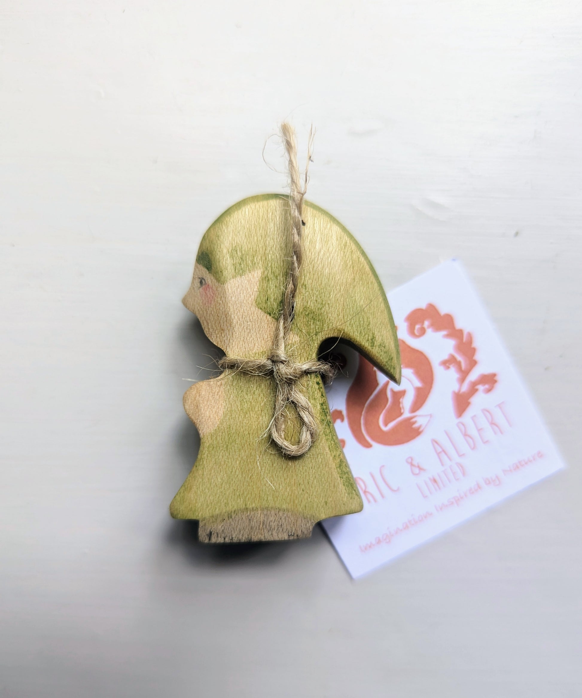 Seconds Wooden Christmas Elf - Eric & Albert