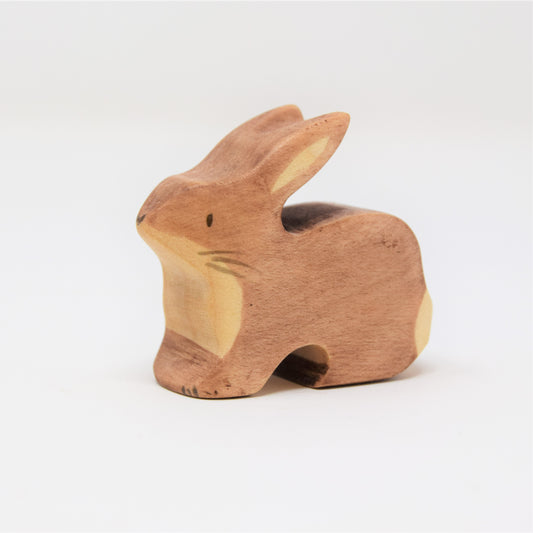 Wooden Brown Rabbit - Eric & Albert