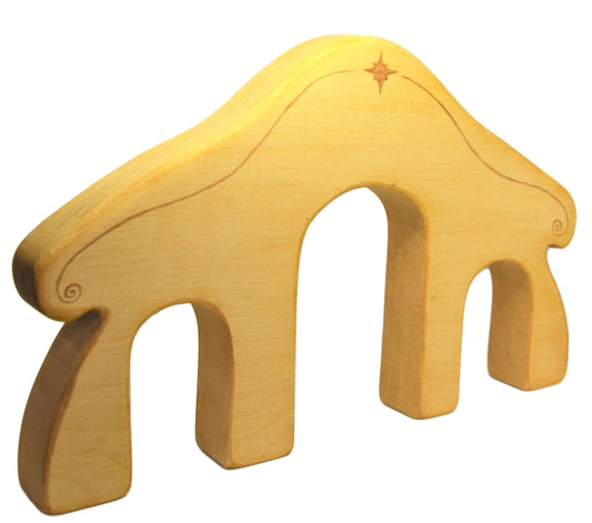 Wooden Barn / Nativity Stable - Eric & Albert