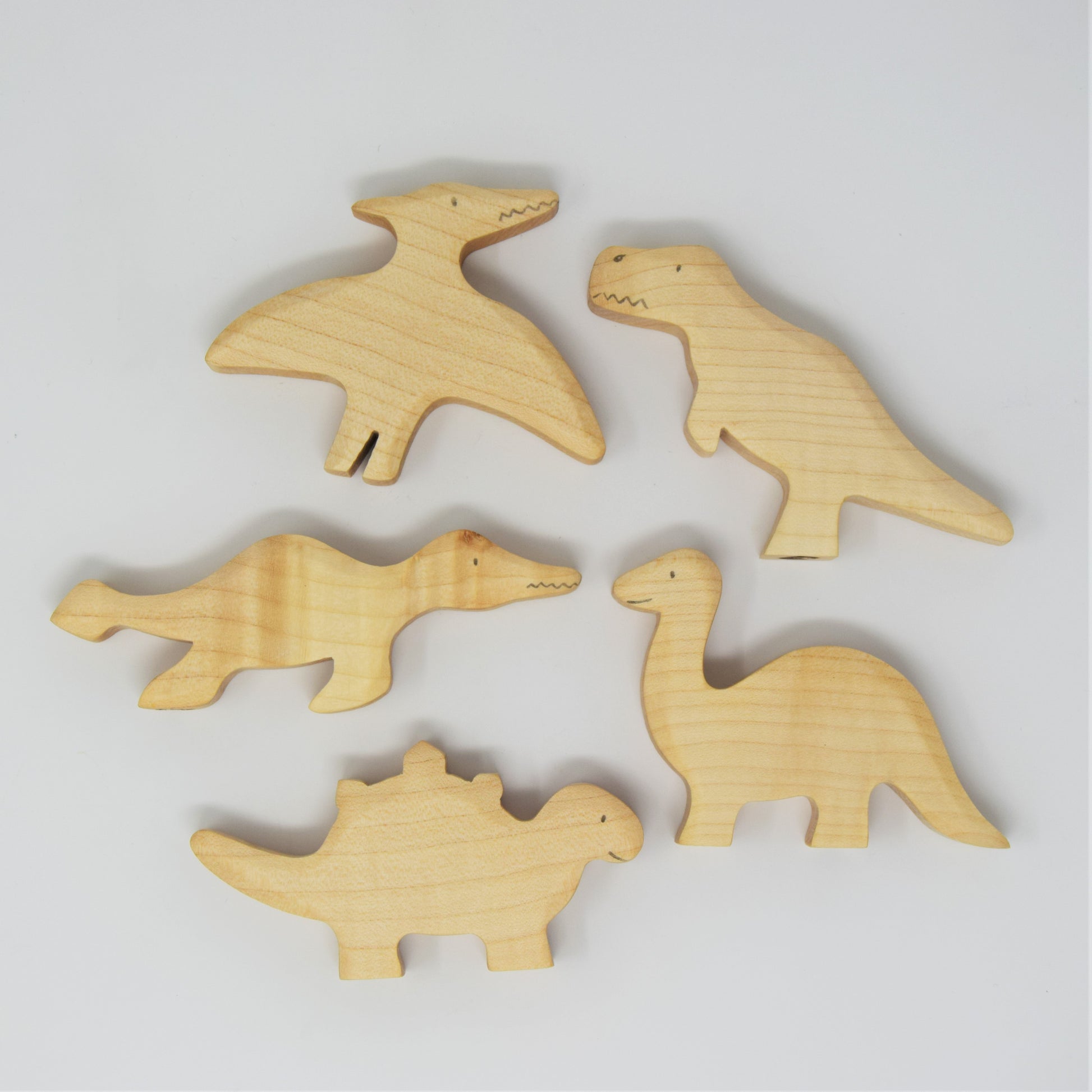 Bag of Five Dinosaurs - Eric & Albert