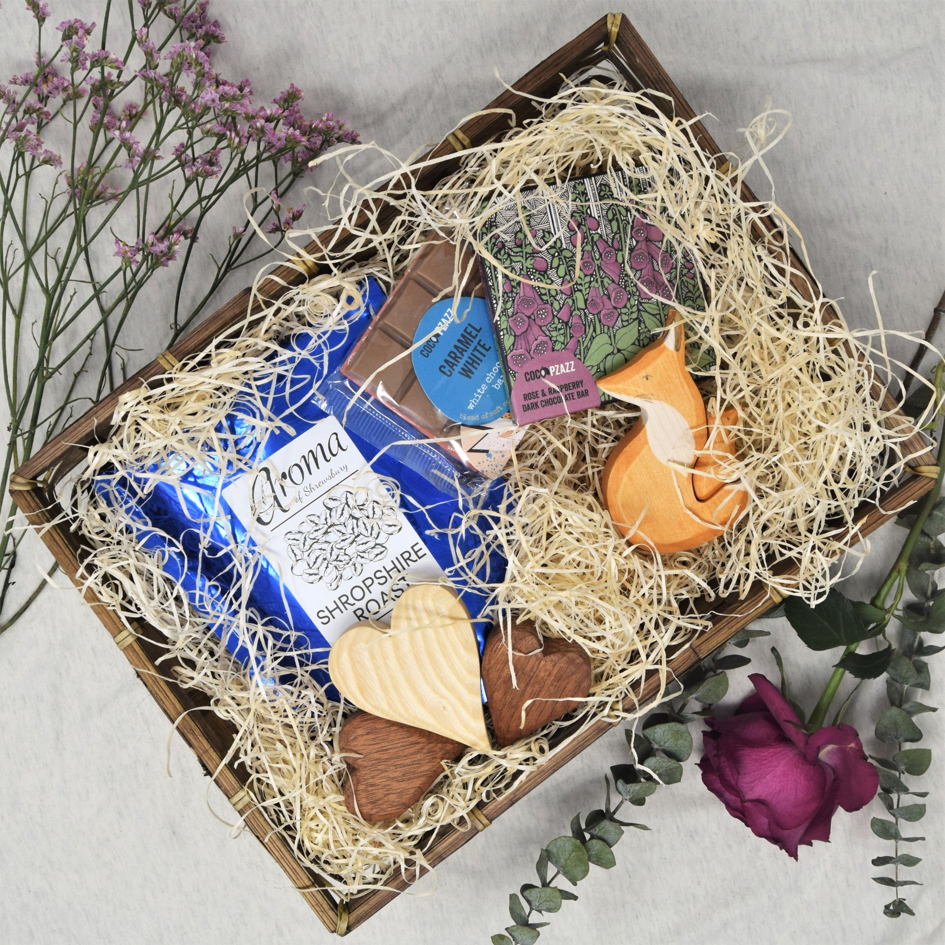 Mother's Day Hamper Basket, Coffee - Eric & Albert