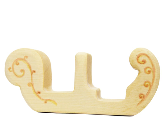 Wooden Father Christmas’ Sleigh - Eric & Albert