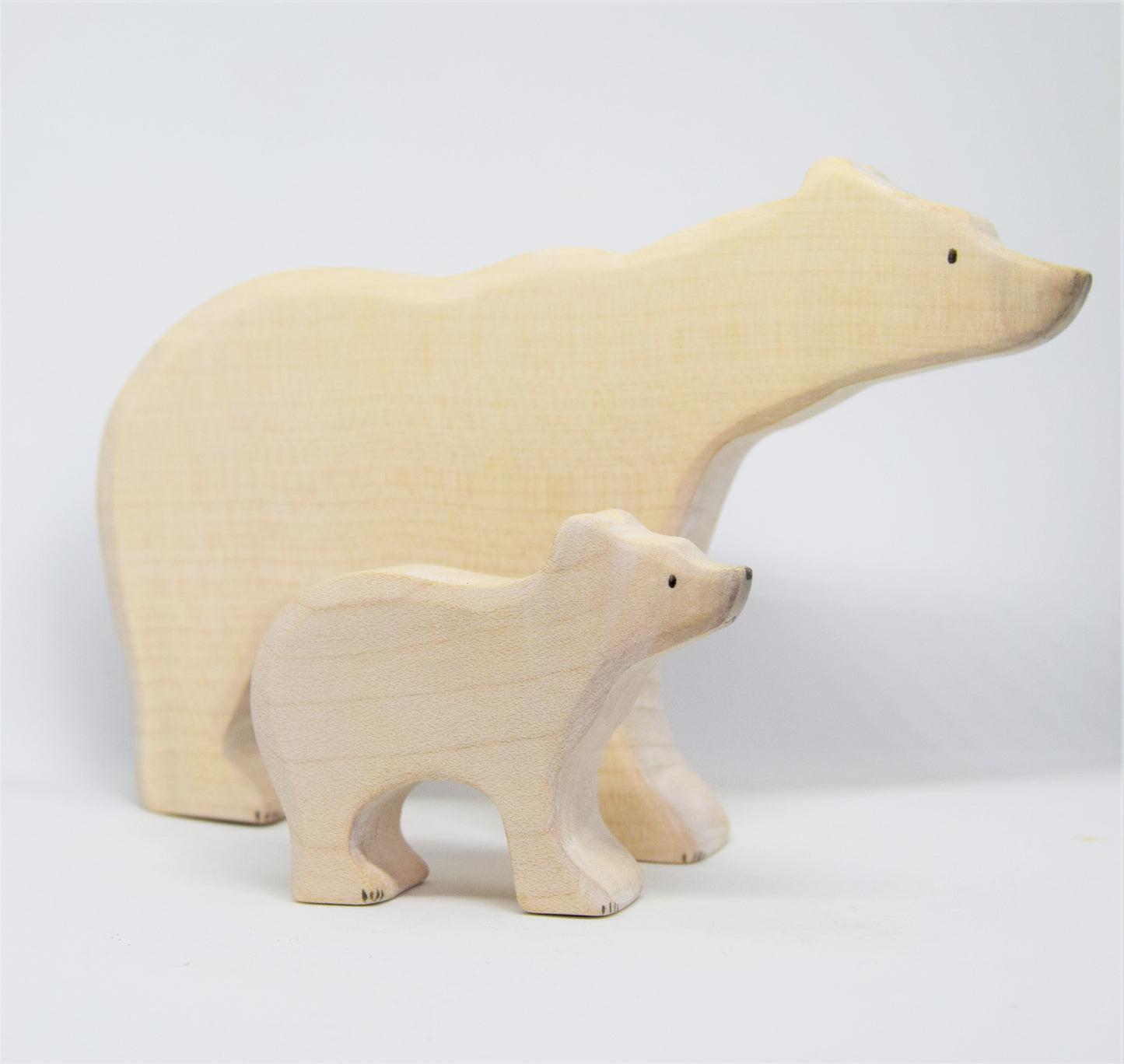 Large Wooden Polar Bear - Eric & Albert