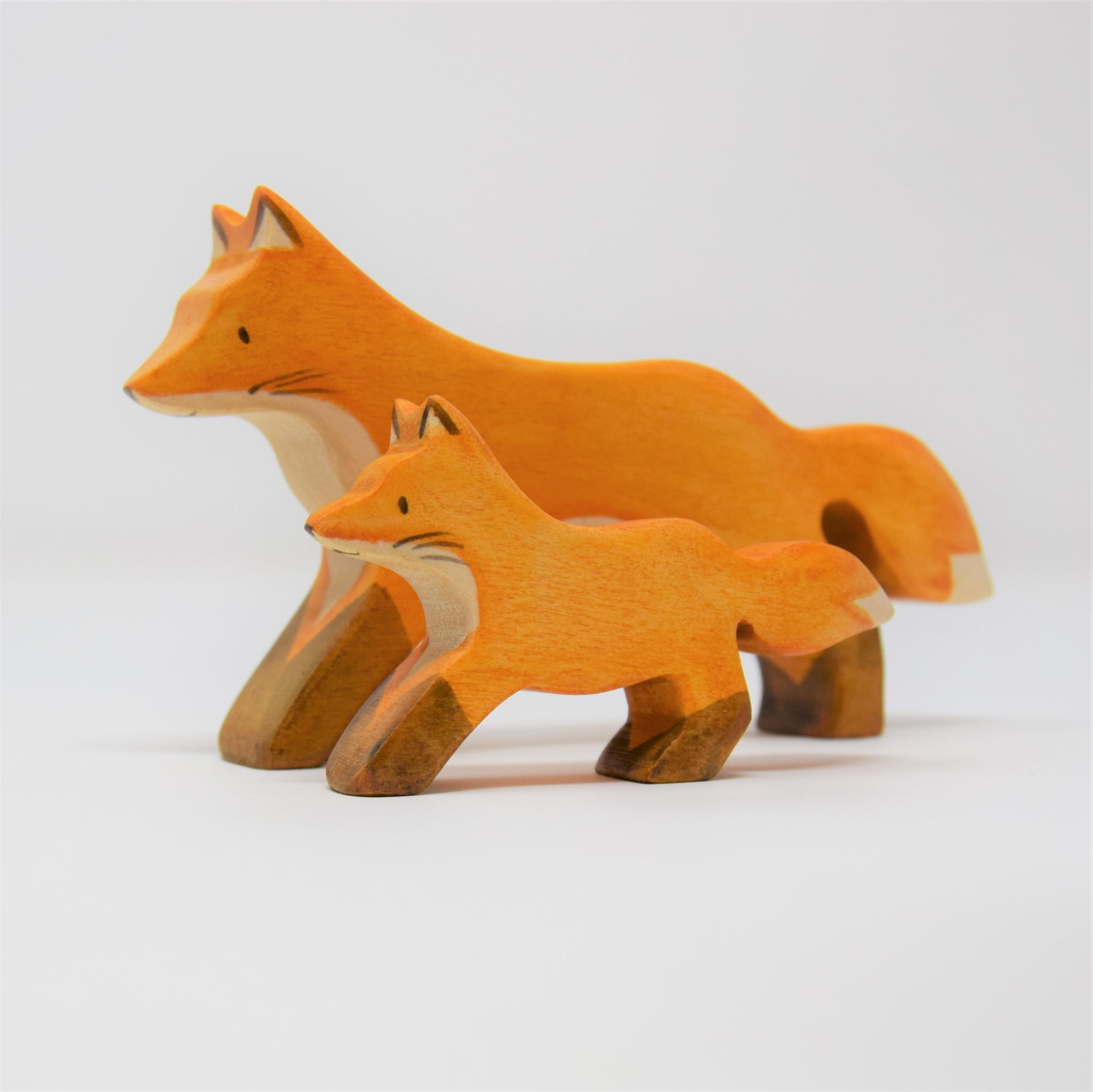 Wooden Running Fox - Eric & Albert