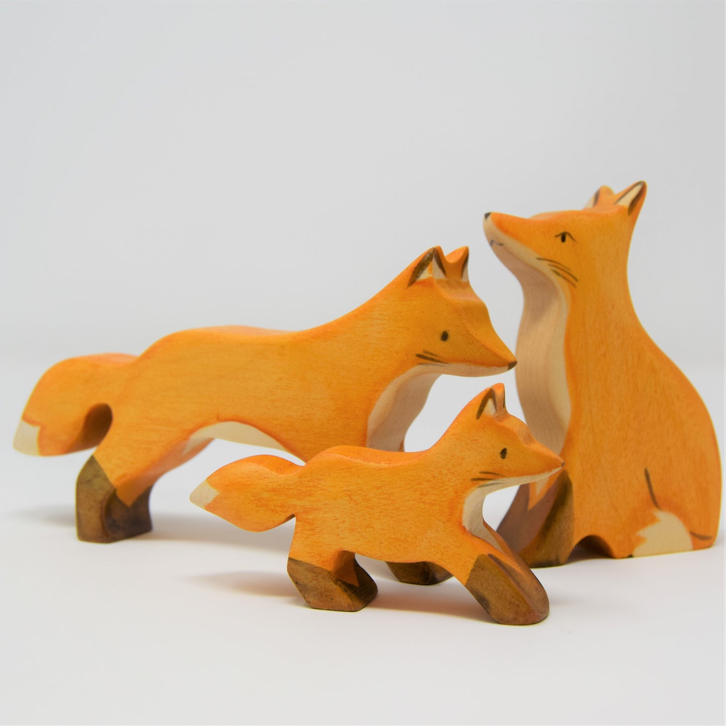 Wooden Fox Cub - Eric & Albert