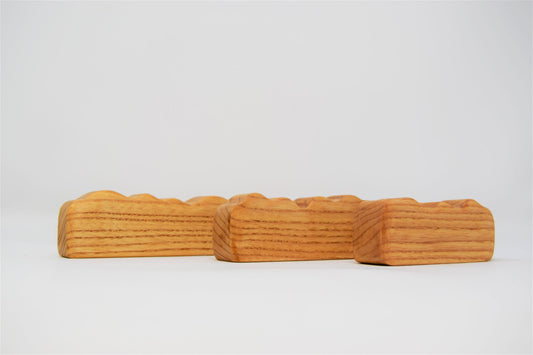 Wooden Natural Hedges – set of three - Eric & Albert