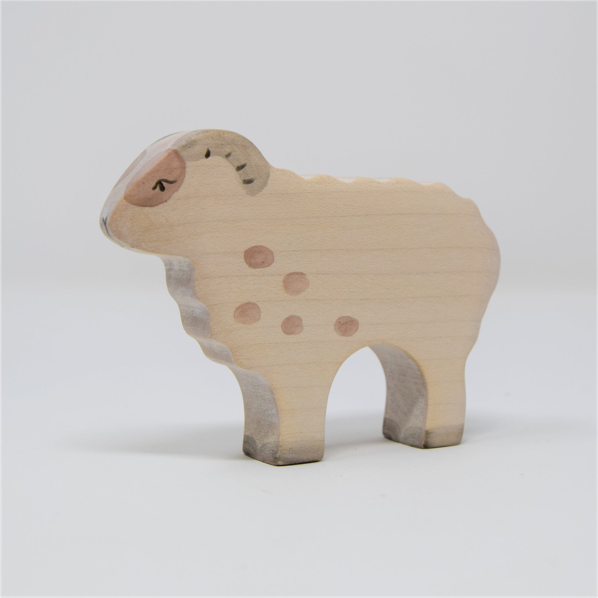 Wooden Jacob's Sheep - Eric & Albert
