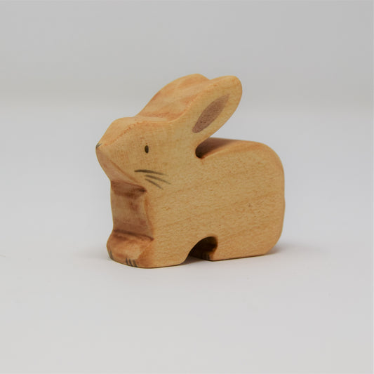 Wooden Natural Rabbit - Eric & Albert