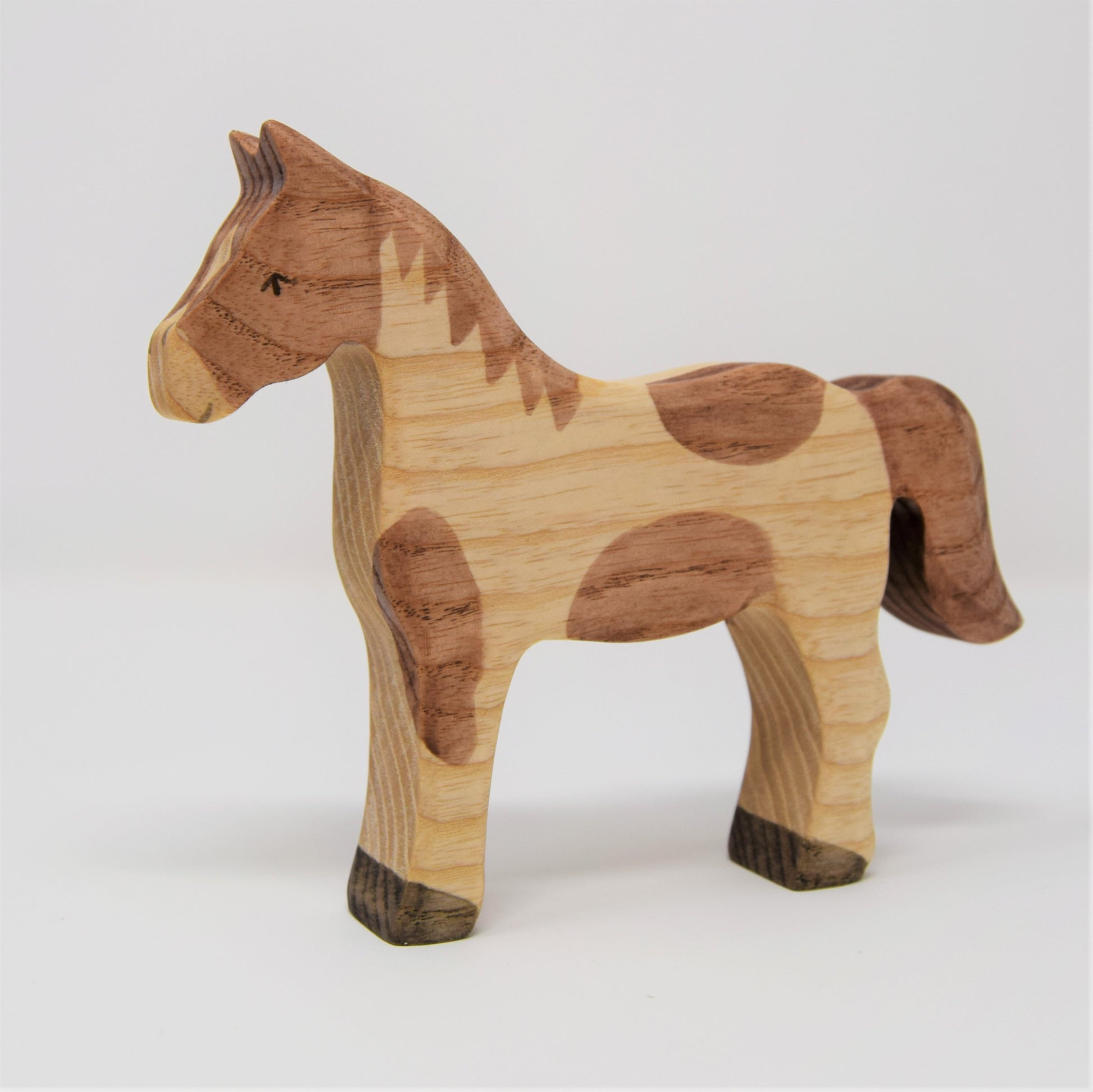 Wooden Patchy Horse - Eric & Albert