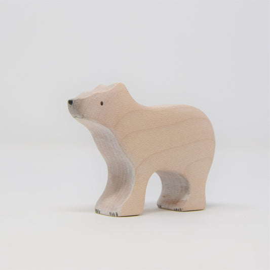 Wooden Polar Bear Cub - Eric & Albert